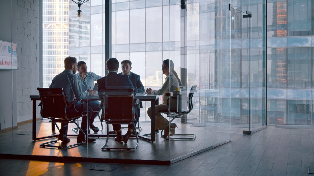finance team meeting